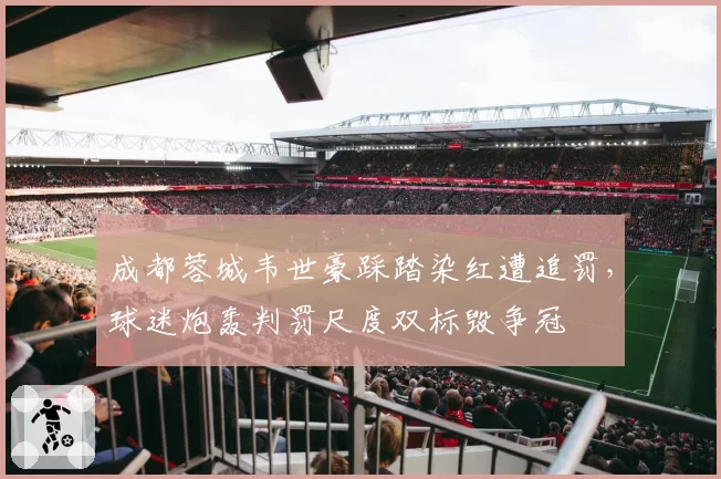 成都蓉城韦世豪踩踏染红遭追罚,球迷炮轰判罚尺度双标毁争冠